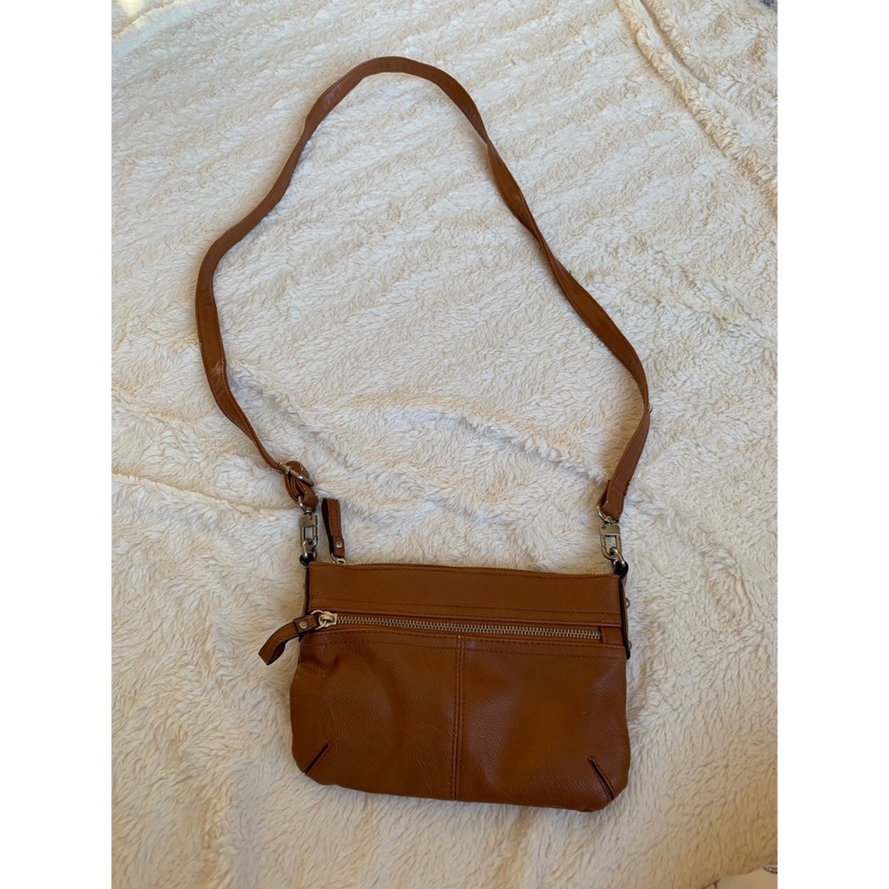 Brownish/Beige Cross Body Purse